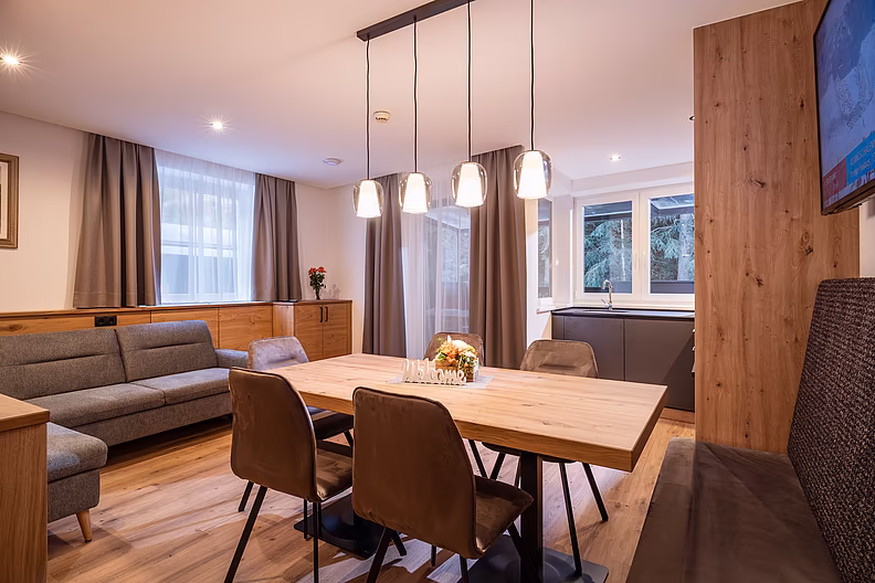 Apart LAURA Appartement STEINBOCK Küche