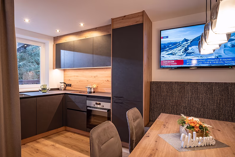 Apart LAURA Appartement STEINBOCK Küche