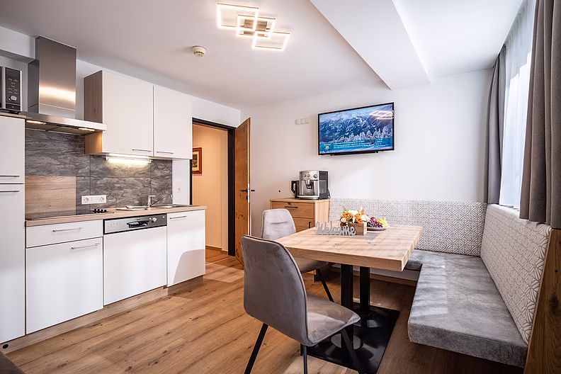 Apart LAURA Appartement HASE Wohnküche 