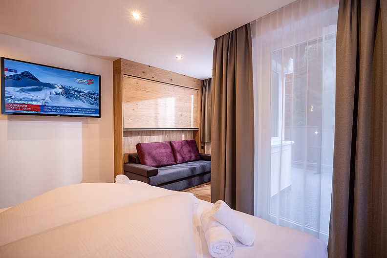 Apart LAURA Appartement STEINBOCK Schlafzimmer 1